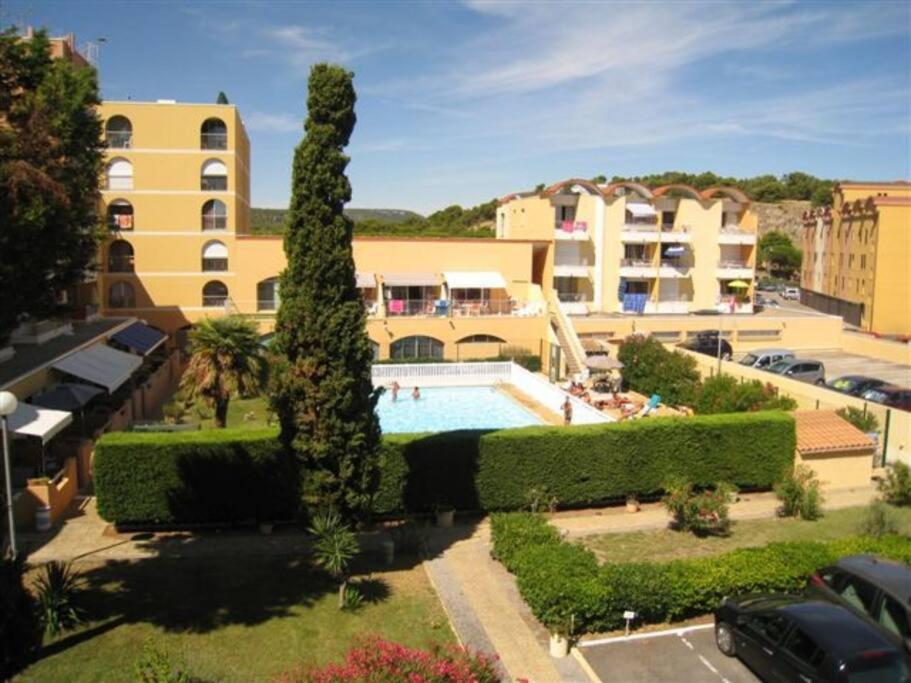 L'Escapade : Charmant T2 -Parking Gratuit, Piscine, Wifi, Clim Gruissan Exteriér fotografie